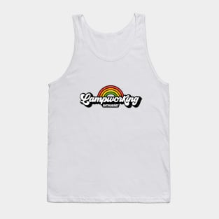 Groovy Rainbow Lampworking Enthusiast Tank Top